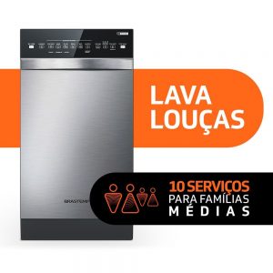 Lava-Louças 10 Serviços Brastemp