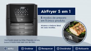 Air Fryer Oven Electrolux 12L 